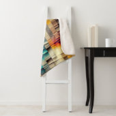 Geweven patroon stijlvolle deken (In situ)