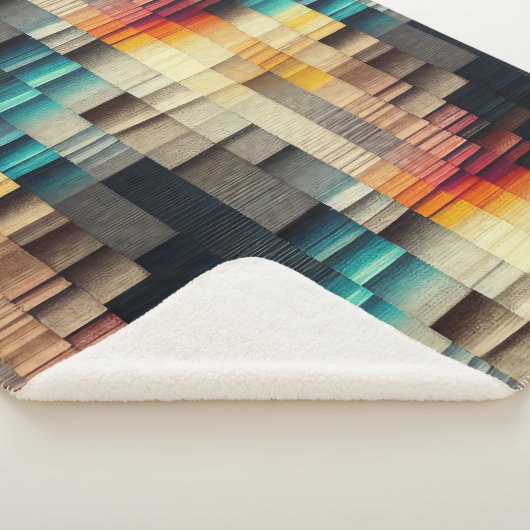 Geweven patroon stijlvolle deken (3/4)