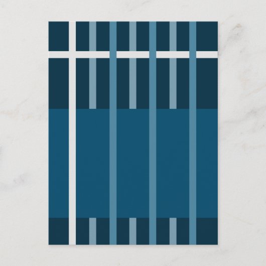 Geweven strepen 1 briefkaart (Voorkant)