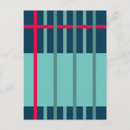 Geweven strepen 1 briefkaart