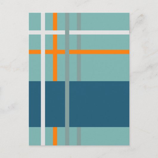 Geweven strepen 2 briefkaart (Voorkant)