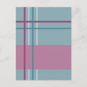 Geweven strepen briefkaart (Voorkant)