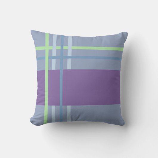 Geweven strepen Sierkussen (Voorkant)