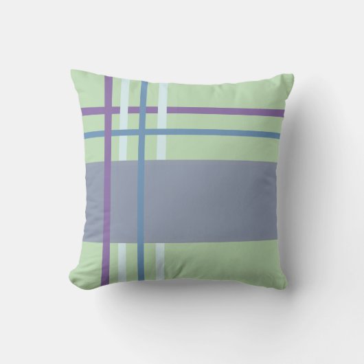 Geweven strepen Sierkussen (Voorkant)