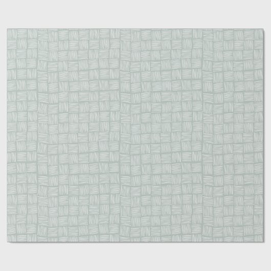 Geweven textuur - donkerblauw cadeaupapier (Vlak)