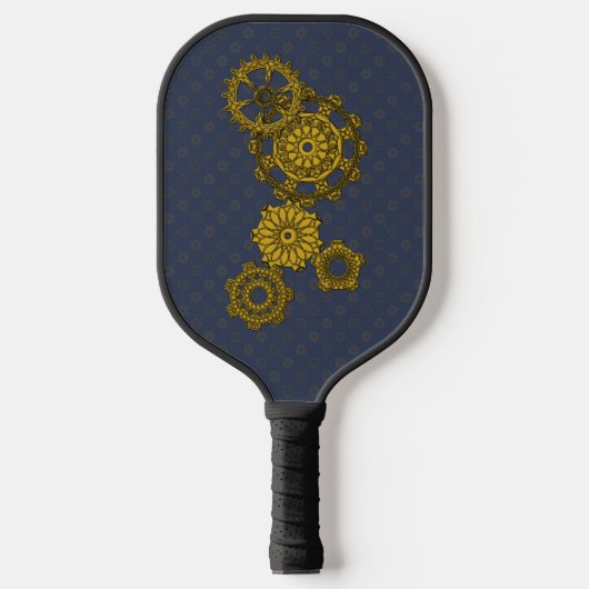 Geweven uurwerk pickleball paddle (Voorkant)