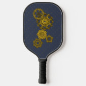 Geweven uurwerk pickleball paddle (Achterkant)
