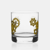 Geweven uurwerk whisky glas (Rechts)