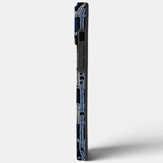 geweven vierkanten Case-Mate iPhone case (Achterkant / Links)