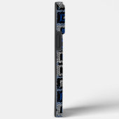 geweven vierkanten Case-Mate iPhone case (Achterkant / Rechts)