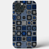 geweven vierkanten Case-Mate iPhone case (Achterkant)