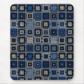 geweven vierkanten muismat (Voorkant)