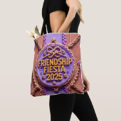 Geweven Vreugde Tote Bag (Dichtbij)