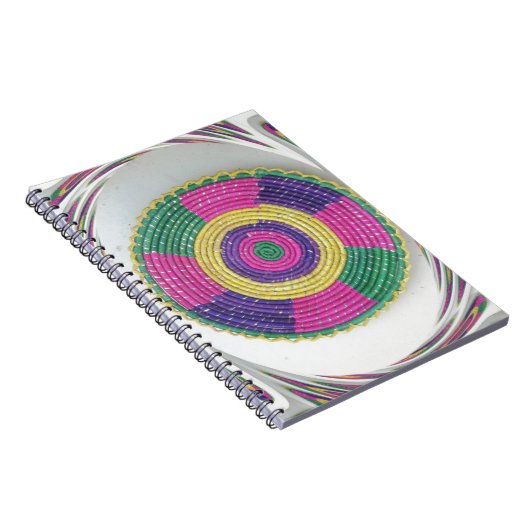 Geweven Whirl Art Print Notitieboek (Rechterzijde)