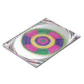 Geweven Whirl Art Print Notitieboek (Linkerzijde)