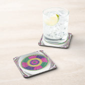 Geweven Whirl Art Print Onderzetter (Rechterzijde)