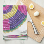 Geweven Whirl Art Print Theedoek (Quarter Fold)