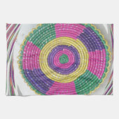 Geweven Whirl Art Print Theedoek (Horizontaal)