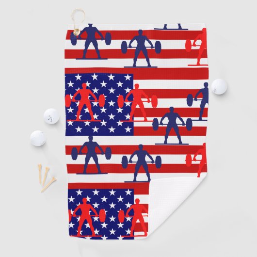 GEWICHLIFT GOLFHANDDOEK (Insitu)