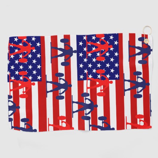 GEWICHLIFT GOLFHANDDOEK (Horizontaal)