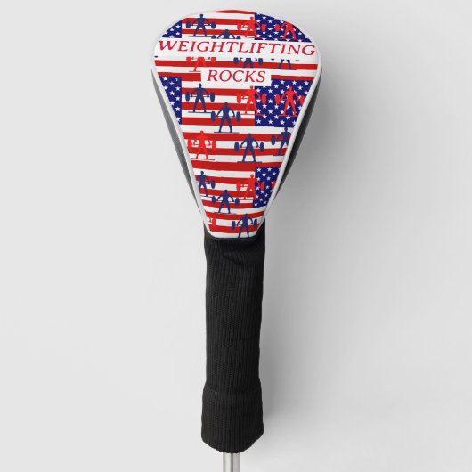 GEWICHLIFT GOLFHEADCOVER (Voorkant)