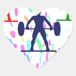 GEWICHLIFT HART STICKER