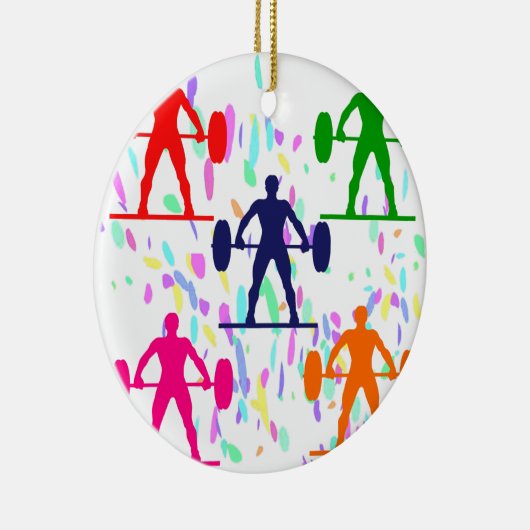 GEWICHLIFT KERAMISCH ORNAMENT (Rechts)