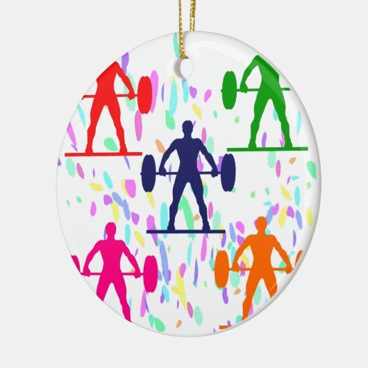 GEWICHLIFT KERAMISCH ORNAMENT (Links)