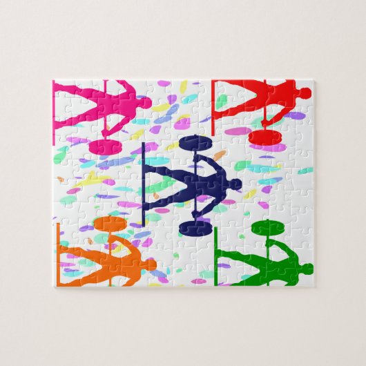 GEWICHLIFT LEGPUZZEL (Horizontaal)