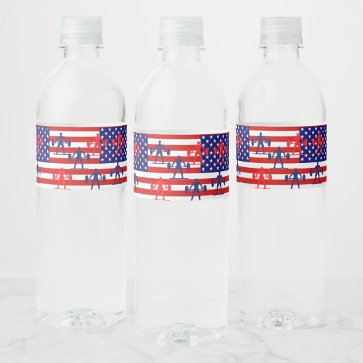 GEWICHLIFT WATERFLES ETIKET (Flessen)