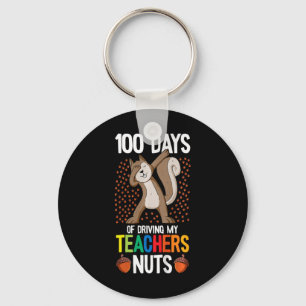 Gewicht 100 Days Of Driving My Teacher Nuts 100th Sleutelhanger