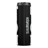 Gewicht Bord Rustig Ik ben bezig met Wiskunde Thermosbeker (Achterkant)