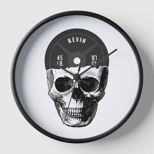 Gewicht Bord Skull Training Fitness Bodybuilding (Voorkant)