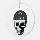 Gewicht Bord Skull Training Fitness Bodybuilding Keramisch Ornament (Links)
