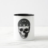 Gewicht Bord Skull Training Fitness Bodybuilding Mok (Midden)