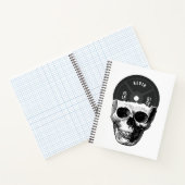 Gewicht Bord Skull Training Fitness Bodybuilding Notitieboek (Binnen)