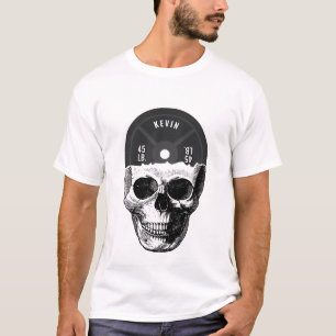 Gewicht Bord Skull Training Fitness Bodybuilding T-shirt
