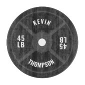 Gewicht Bord Training Fitness Bodybuilding Naam Snijplank (Voorkant)