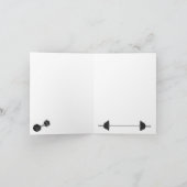 Gewicht Bord Training Fitness Gym Verjaardag Kaart (Binnen)