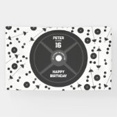 Gewicht Bord Training Fitness Gym Verjaardagsfeest Spandoek (Horizontaal)