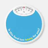 Gewicht en gezondheid magneet (Voorkant)