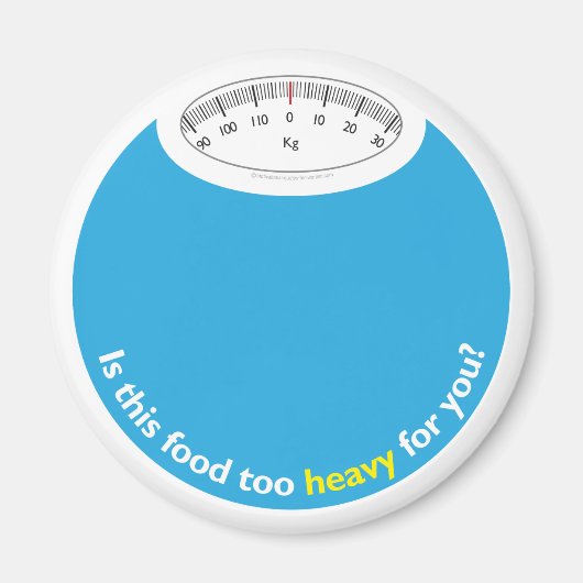 Gewicht en gezondheid magneet (Voorkant)