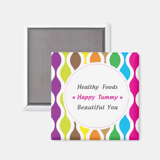 Gewicht en gezondheid magneet (Voorkant / Achterkant)