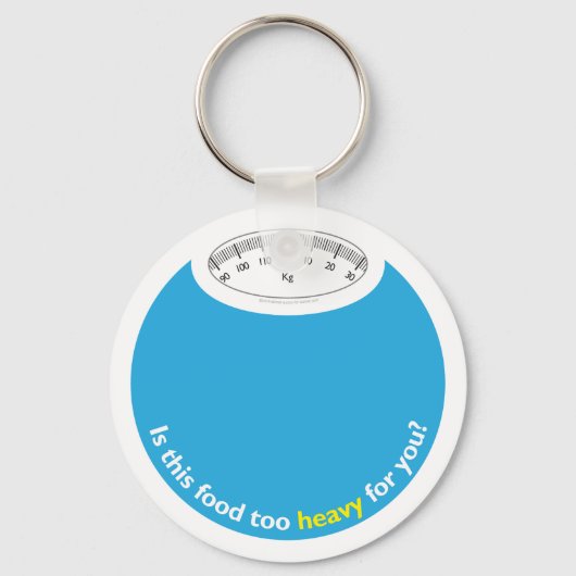 Gewicht en gezondheid sleutelhanger (Voorkant)
