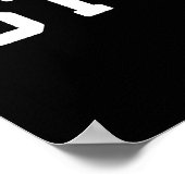 Gewicht en steak - Funny Gym Poster (Hoek)