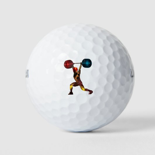 gewicht gezonde levensstijl golfballen (Voorkant)