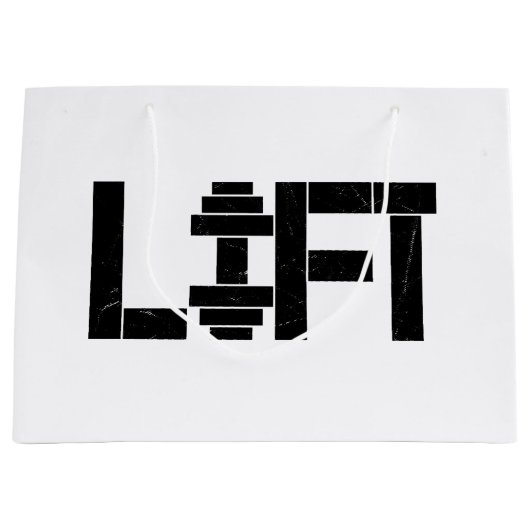Gewicht Lift Groot Cadeauzakje (Voorkant)