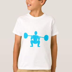Gewicht Lifter 01 - Sky Blue T-shirt