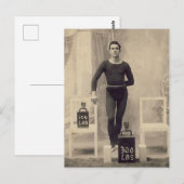  gewicht Lifter Briefkaart (Voorkant / Achterkant)