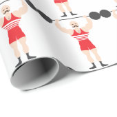 Gewicht Lifter Cadeaupapier (Rol Hoek)